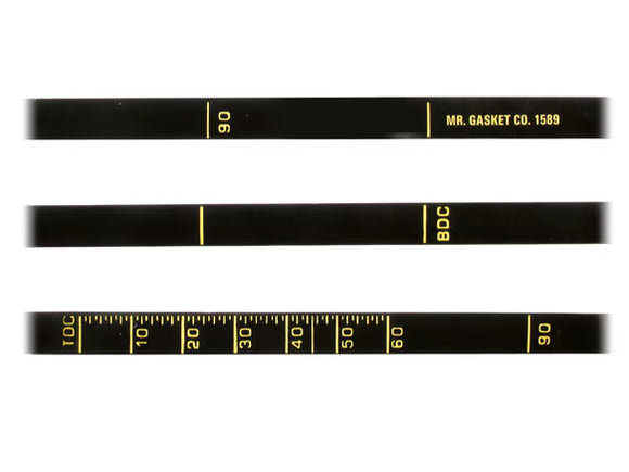 MR. GASKET TIMING TAPE SB CHEVY 6-3/4"