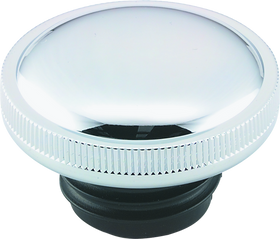 Bikers Choice 82-E96 Single & Right Chrome Vented Screw-In Gas Cap Replaces H-D 59634-81A 61102-83A
