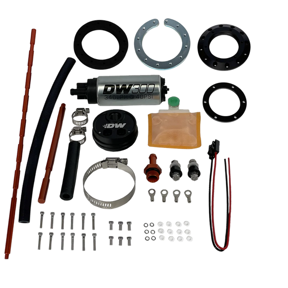 DeatschWerks Universal In-Tank Pump Mount w/DW300 340lph Fuel Pump