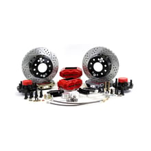 BAER BRAKES 11 SS4+ F Brk Kit MG SDZ Std Studs Fits 1964-72 GM A-Body, 67-69 F-Body & 64-74 X-Body Cars w/OE Spindles (Also fits DSE, Heidt's, Fatman, Ridetech & L&H Drop Spindles)