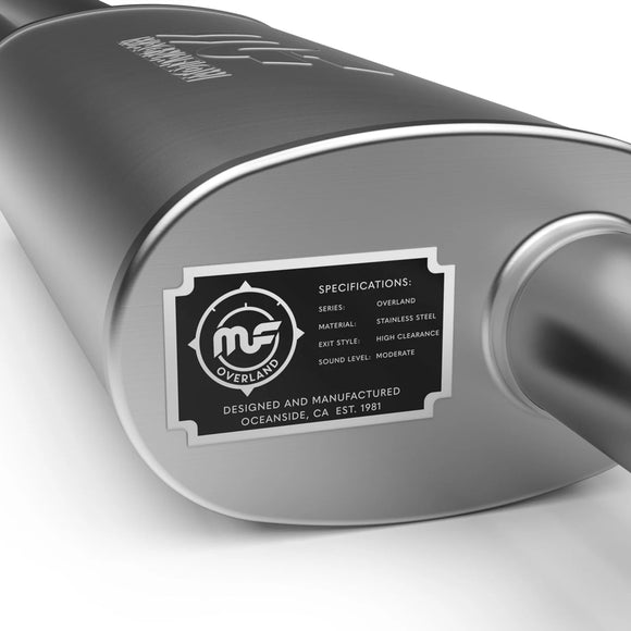 MagnaFlow 2025-2026 Toyota 4Runner Overland Series Cat-Back Performance Exhaust System