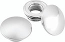 Bikers Choice 82-Up Chrome Slim Gas Cap Set Screw In-1
