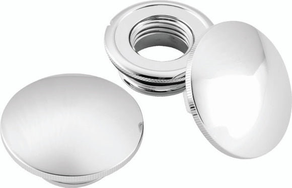 Bikers Choice 82-Up Chrome Slim Gas Cap Set Screw In