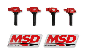 MSD Coils. 15-19Subar/Scion/Toyta2.0L 4PKRed