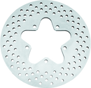 Bikers Choice 86-99 FLT Stock Replacement Rear Brake Rotor Drilled Steel-1