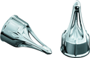 Kuryakyn Roman Axle Caps Chrome-1
