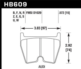 Hawk HPS Street Brake Pads - 0