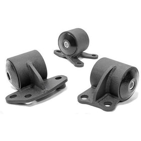 Innovative 92-95 Civic B/D Series Black Steel Mounts 75A Bushings (2 Bolt)