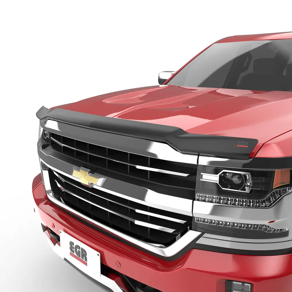 EGR 16+ Chev Silverado LD Superguard Hood Shield - Matte - 0