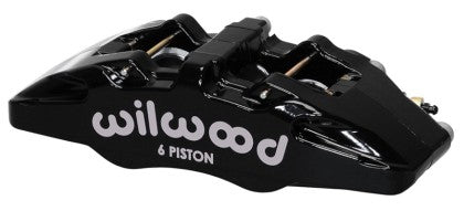 Wilwood Caliper-Forged Dynapro 6 5.25in Mount-R/H 1.62/1.12/1.12in Pistons 0.81in Disc