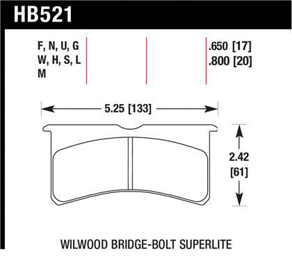 Hawk HPS Street Brake Pads