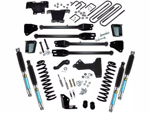 Superlift 05-07 Ford F-250/F-350 SuperDuty 4WD 6in Lift Kit w/ 4-Link Conversion & Bilstein Shocks
