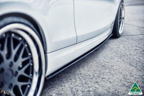 Flow Designs Side Skirt Extension Splitters V3 (Pair) | BMW E82 M Sport