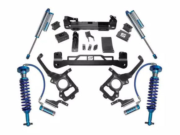 Superlift 2021 Ford F-150 4WD 6in Lift Kit w/King FR Coils & Rear Reservoir Shocks