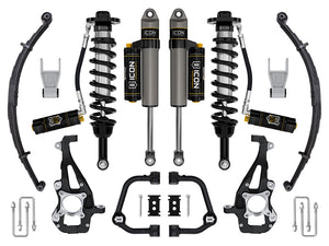 21-23 Ford F150 Tremor 4WD 3.5-4.5in Stage 4 Suspension Sys Tubular UCA / Leaf Pack