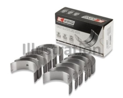 King Engine Bearings GM 235CI 3.9L / 261CI 4.3L Rod Bearing Set (Size 0.60 Oversized)