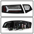 Spyder Auto LED Tail Lights Black Audi A6 2009-2012-8