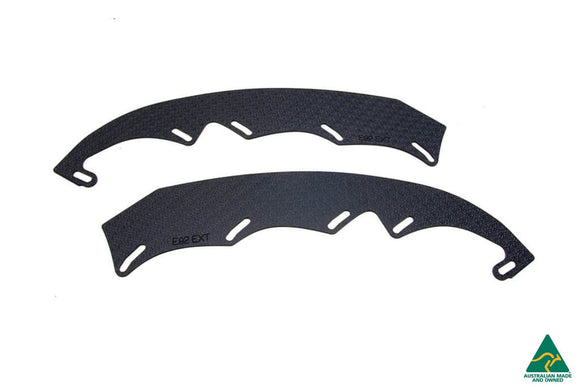 Flow Designs E92 M Sport Front Lip Splitter Extensions (Pair)