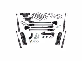 Superlift 17-19 Ford F-250/F-350 SuperDuty 4WD (Diesel) 4in Lift Kit w/4-Link w/ SLF Shocks