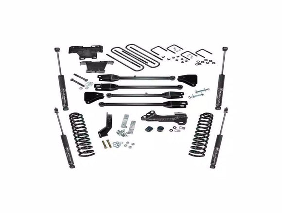 Superlift 17-19 Ford F-250/F-350 SuperDuty 4WD (Diesel) 4in Lift Kit w/4-Link w/ SLF Shocks