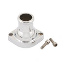 Mr. Gasket Water Neck - Straight - Chrome 1997-2009 GM LS Engines-1