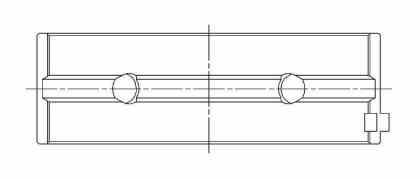 ACL 08+ Mitsubishi 4B11T Evo X Std Size High Perf Main Bearing Set