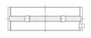 ACL 08+ Mitsubishi 4B11T Evo X Std Size High Perf Main Bearing Set-3