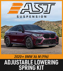 AST Suspension 2019+ BMW X5M / X6M (F95/F96) Adjustable Lowering Springs-3