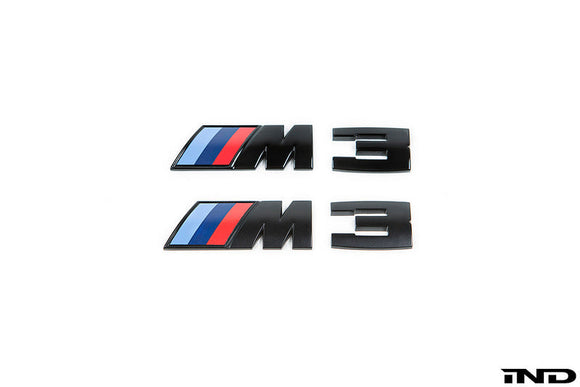 IND E9X M3 Painted Trunk Emblem
