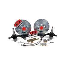 BAER BRAKES 13 Clsc Brake Sys Frt Red 70-81 F-Body Fits 1973-77 GM A-Body, 70-81 F-Body & 75-79 X-Body Cars (Comes with Modified Stock Height Spindles)