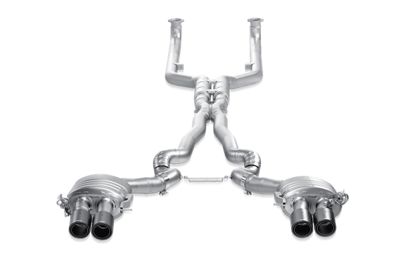 Akrapovic 12-17 BMW M6 (F12 F13) Evolution Line Cat Back (Titanium) (Req. Tips)