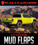 RALLY ARMOR MUD FLAPS: 2016–2023 TOYOTA TACOMA-1