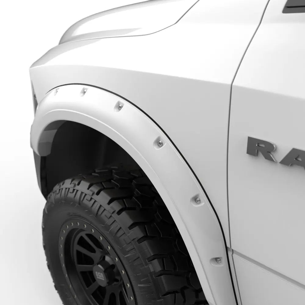 EGR 10+ Dodge Ram HD Bolt-On Look Color Match Fender Flares - Set - Bright White - 0
