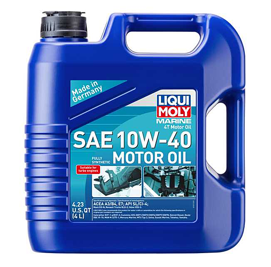 Marine 4T Motor Oil SAE 10W-40 4L (CASE OF 4) LM20508