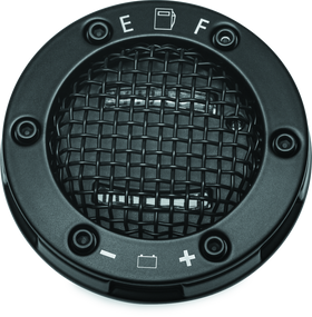 Kuryakyn Mesh LED Fuel & Battery Gauge Black