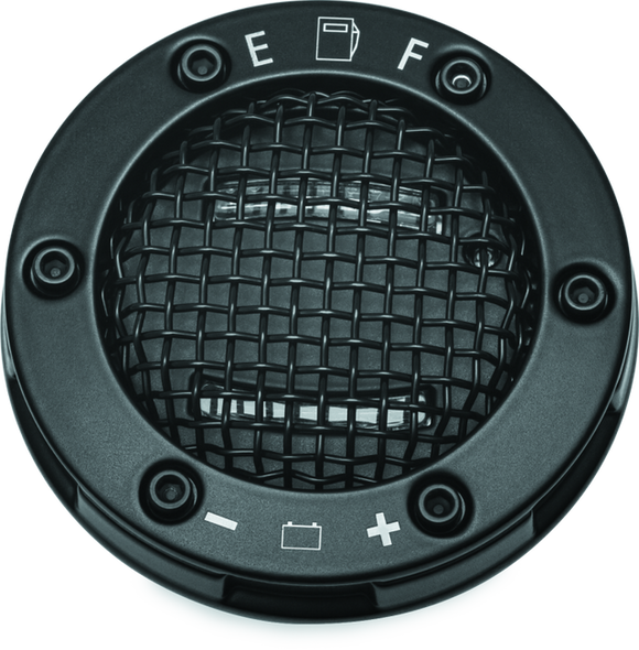Kuryakyn Mesh LED Fuel & Battery Gauge Black