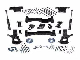 Superlift 07-16 Chevy Silv/GMC Sierra 4WD w/ Cast Steel Control Arms 8in Lift Kit w/ SLF Rear Shocks