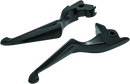 Kuryakyn Boss Blades Lever Set 14-16 Touring Gloss Black-1