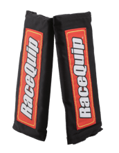 RACEQUIP HARNESS PAD PAIR BLACK