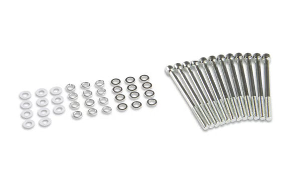 Mr. Gasket Fabricated Aluminum Valve Covers - Silver Finish 1964-1991 Chrysler 273-360 Small Block except Magnum