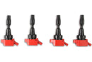 MSD Coil. Blaster Series. Fits 2015-2020 Hyundai/Kia 1.6 Turbo Red 4-Pack-1