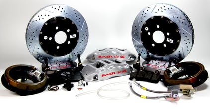 Baer Extreme+ Fits 1960-87 Chevy C10 Trucks, Blazer and Suburban w/OE C-Clip (BIH) Rear End (2WD 5-Lug)