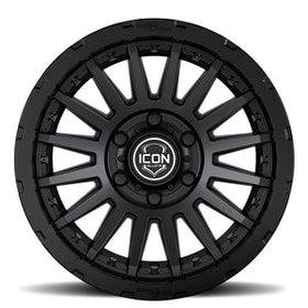 ICON Recon Pro 18x9 6 x 5.5 25mm Offset 6in BS 95.1mm Bore Satin Black Wheel