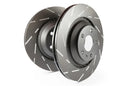 EBC 08-16 Mitsubishi Lancer Evo 10 2.0 Turbo (1 piece rotor) USR Slotted Rear Rotors-1