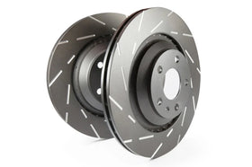 EBC 08-16 Mitsubishi Lancer Evo 10 2.0 Turbo (1 piece rotor) USR Slotted Front Rotors
