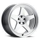 Kansei K12H Knp 19x9.5in / 5x112 BP / 22mm Offset / 66.56mm Bore - Hyper Silver Wheel-1