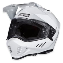 SIMPSON MOTORCYCLE XCURSION BANDIT HELMET WHITE XXL