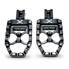 Burly Brand 18-24 M8 Softail MX-Evolution Passenger Pegs - Black