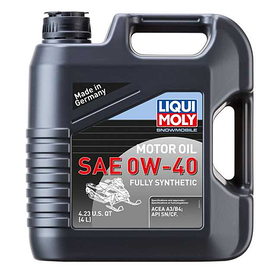 Snow­mo­bile Motoroil SAE 0W-40 4L (CASE OF 4) LM20150