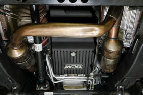 B&M CAST TRANS PAN. 17-23 GM 10L80. BLACK